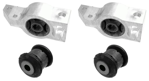 34763 01 - Сайлентблоки передних поперечных рычагов lemforder на audi a3 8p leon