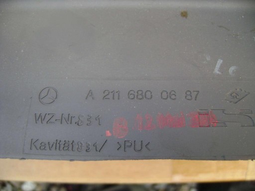 dashboard instrument panel console MERCEDES W211 E-KLASA