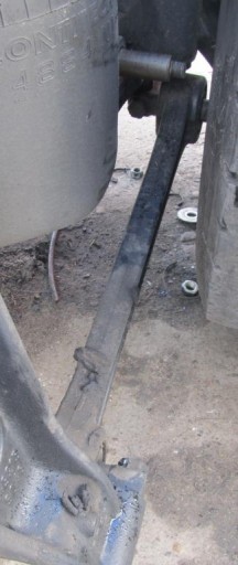 Man tgx tga tgs реактивная распорка кость задняя 2012