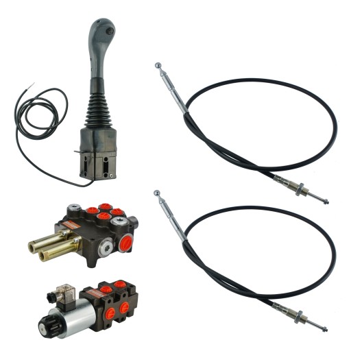 1.25.10.003.3 - 80L СПЛІТТЕР + ДЖОЙСТИК КОМПЛЕКТ 3 СЕК ДЛЯ ПОВОРОТУ