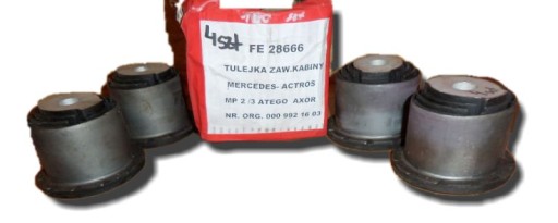 28666 - 4 втулки кабинной тяги mercedes actros atego axor