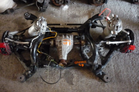 4,8i V8, - Задня підвіска porsche cayenne 08r 4.8i v8