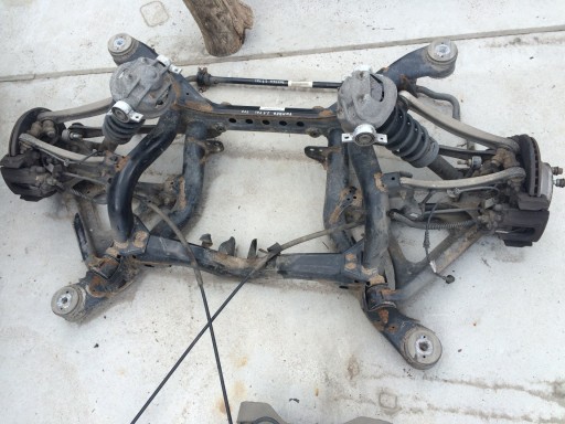 Vw touareg 2.5 tdi r5 задня підвіска повна