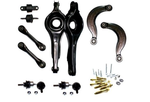 ALL3900B - Втулки поперечных рычагов разъемы mazda 3 bk bl mazda 5 cr cw задние комплект 10 шт + винты