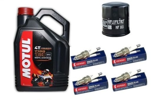Масло Motul Фильтр Свечи Denso HONDA CBR1000rr