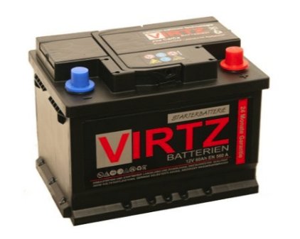 V60 - Акумулятор VIRTZ 12V / 60Ah P + 560a свіжий, новий