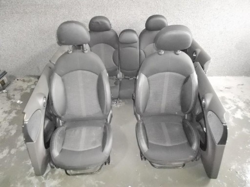 seats upholstery pol leather Mini Countryman