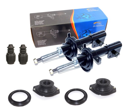 4005492 - Амортизатори, відбійники, підшипники, передні подушки, renault laguna 2 ii