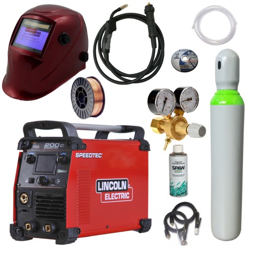 Сварочный аппарат Lincoln Speedtec 200C migomat MIG / MAG MMA