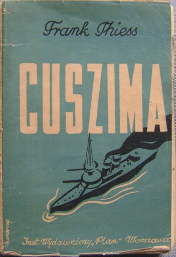 THIESS FRANK -CUSZIMA -WOJNA MORSKA -wyd. 1938