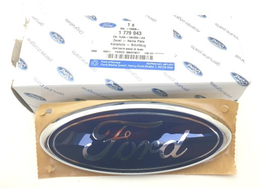 1779943 - FORD FIESTA 2004-ЭМБЛЕМА ПЕРЕДНЯЯ ЭМБЛЕМА ОРИГИНАЛ