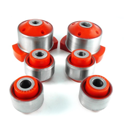 5102253-P - Renault laguna ii 2 сайлентблока поперечного рычага + сайлентблоки задней балки полиуретан