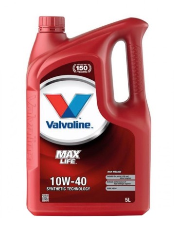 VALVOLINE MAXLIFE 10W40 5L