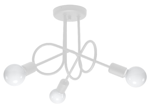 СТЕЛЕВИЙ СВІТИЛЬНИК ДИТЯЧИЙ EDI 3 WHITE LED