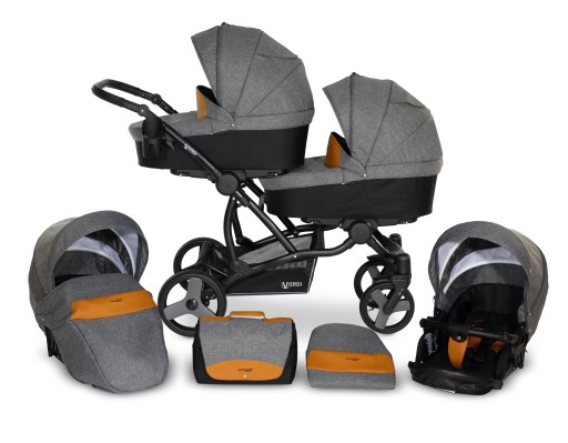 Коляска для двійні Verdi For2