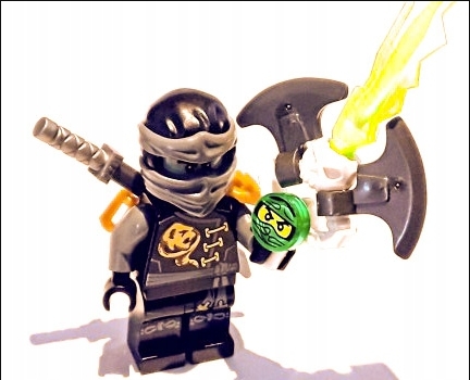 Lego Ninjago GHOST COLE BRO figurka z roku 70604 za 649 K