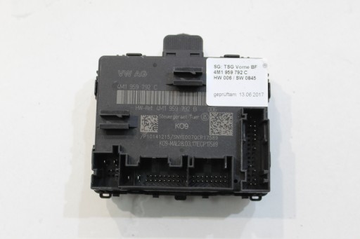VW TOUAREG 3 III МОДУЛЬ УПРАВЛІННЯ ДВЕРИМА 4M1959792C