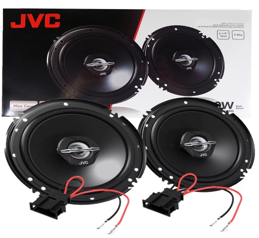 Двухполосные динамики JVC VW PASSAT B6 B7 CC спереди