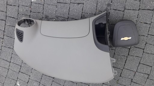 Накладки на подушки безпеки 2х на Шевроле Авео