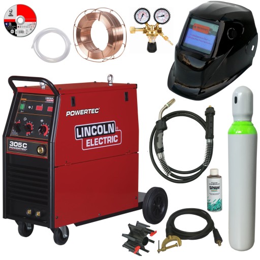 Зварювальний апарат Migomat Lincoln POWERTEC 305C 4x4 посилка