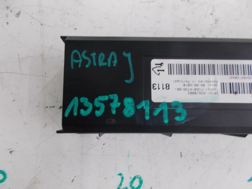 MODULO CENTRALINA BOCCHETTE 13578113 OPEL ASTRA J IV