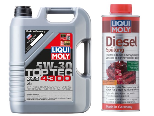 LIQUI MOLY TOP TEC 4300 5W30 для DPF/FAP Spulung