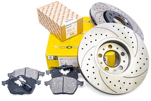 Тюнинг диски 288mm + колодки спереди Seat LEON и