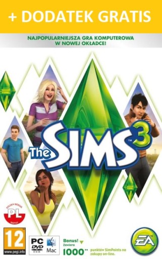 The Sims 3 Podstawa Pl Kod Klucz Cyfrowy Origin Stan Nowy 6721252030 Allegro Pl