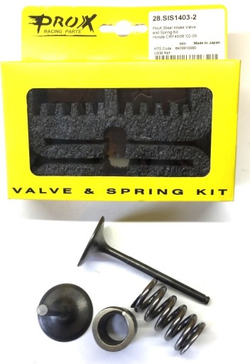 28.SIS1403-2 - PROX ПРУЖИННЫЕ ВСАСЫВАЮЩИЕ КЛАПАНЫ HONDA CRF 450 R 02-08