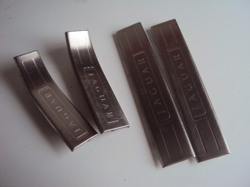 Накладки на пороги Jaguar XJ X351