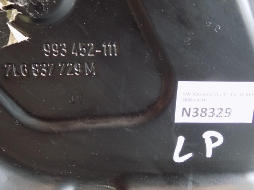 VW TOUAREG 7L Blende Abdeckung Tür links vorne 7L6837729M