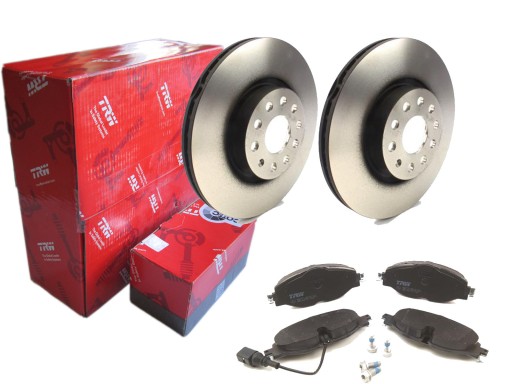 Диски колодки TRW передняя AUDI A3 8V Q2 TT FV 312MM