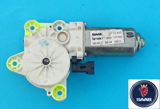 Saab 93 9-3 ii передній лівий склопідйомник 6pin w-wa