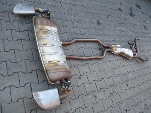 muffler, exhaust VW TOUAREG 7P0 LIFT TDI 7P6253611G