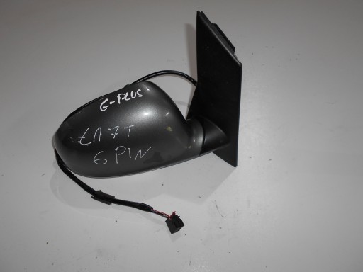 VW GOLF V plus mirror right LA7T 6 vertical EUROPA