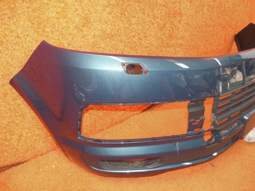 15r- Vw Transporter T6 nárazník predok modrý multivan