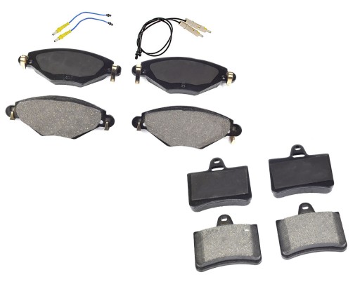 833/835 - Передні і задні гальмівні колодки CITROEN C5 і II 01-08R