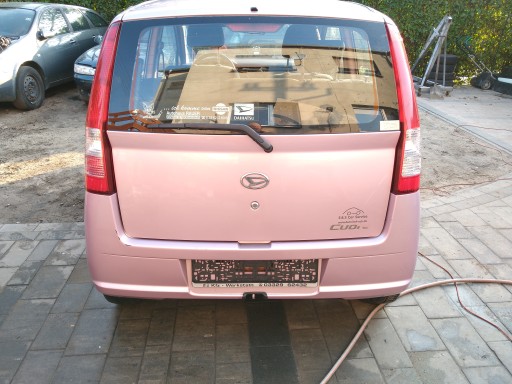 bumper rear rear part DAIHATSU CUORE VI 6 03-07 colour R41
