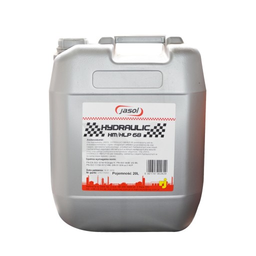 Гідравлічне масло JASOL HM / HLP 68 - - 20 літрів