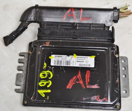Renault twingo i контролер комп'ютер s110130102 8200044443 8200044437