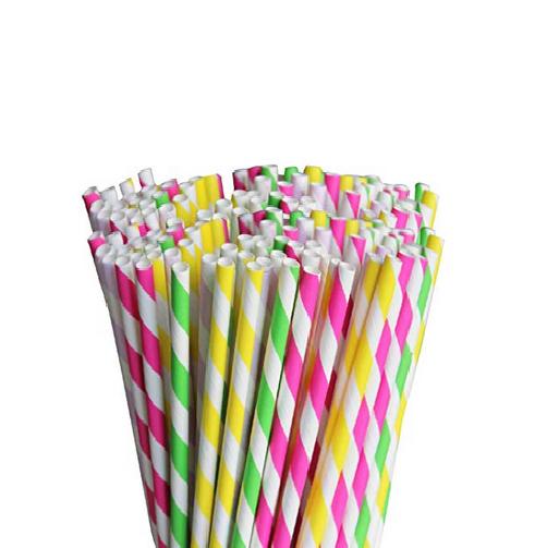 Паперові соломинки Tamipol 100 шт.