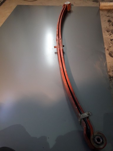 Ресора передня iveco eurocargo 02-08