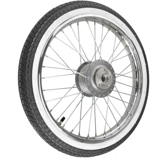 КОЛЕСО ШИНЫ 17 ДЮЙМОВ ROMET HOG 200 CHART ЗАДНИЙ БЕЛЫЙ