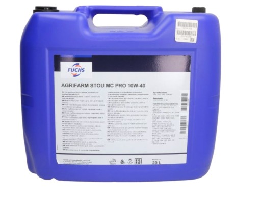 ОЛИВА FUCHS AGRIFARM STOU MC PRO 10W40 20л