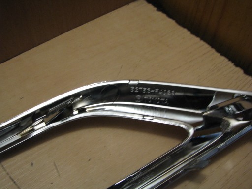 CHROM left bumper rear part TOYOTA C-HR CHR lift 19-21r