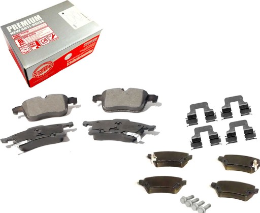 КОЛОДКИ ПЕРЕДНЯЯ + ЗАДНЯЯ OPEL ASTRA G H MERIVA ZAFIRA A B