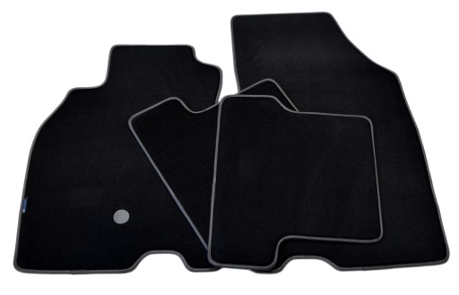 Renault Megane 3 HB 08-15R. Велюрові килимки GOLD