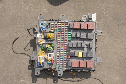 Блок предохранителей на плате рено премиум