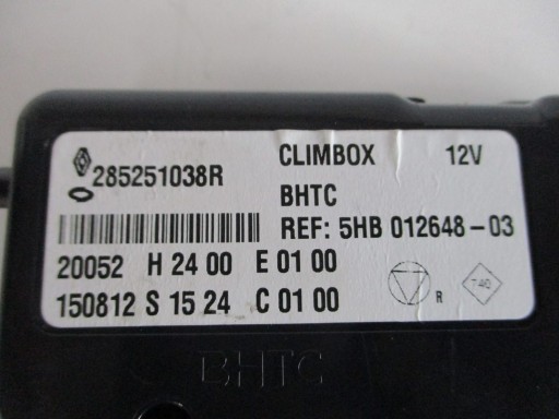 module control unit MEGANE 4 IV 285251038R CLIMBOX