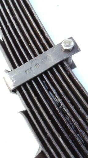 RESOR_A03 - Оригинальные узкие пружины żuk a03 2 шт. 1980-е годы